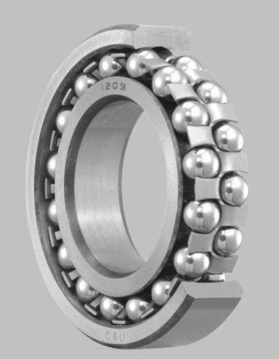 Deep groove ball bearing installation method: force fit